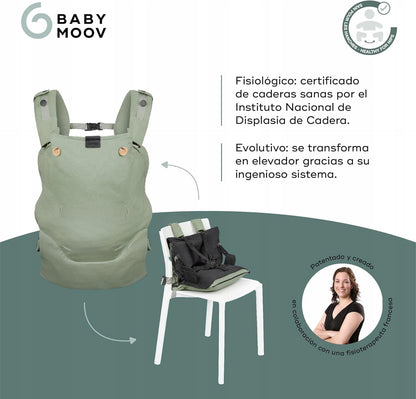 BABYMOOV MOOV&BOOST ergonomický nosič, zvýšenie 2 v 1