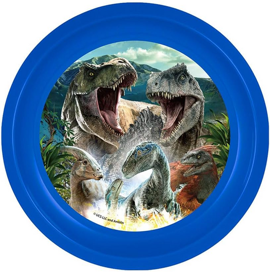 JURASSIC WORLD snídaňová sada 2 talíře a hrnek 280 ml věk 3+