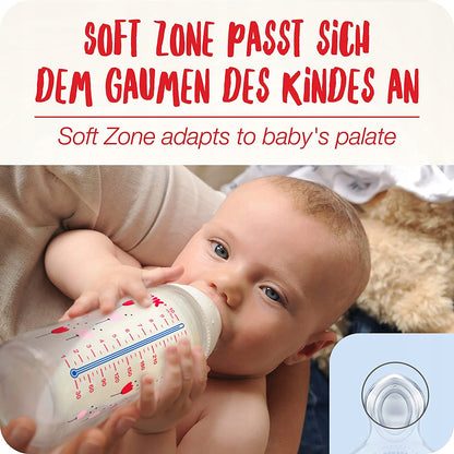NUK No Colic zestaw butelek 3x 300 ml 0-6 – zdjęcie 6