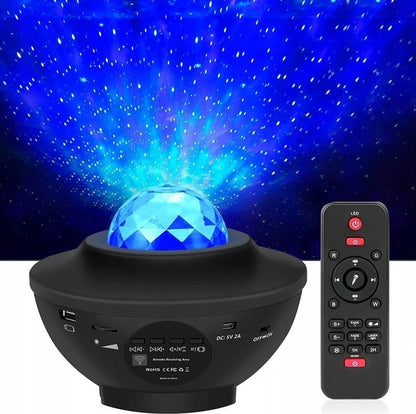 Προβολέας αστεριών VOKSUN LED Bluetooth + τηλεχειριστήριο