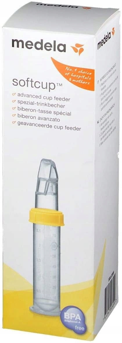 MEDELA SOFTCUP Becherernährer mit Flasche