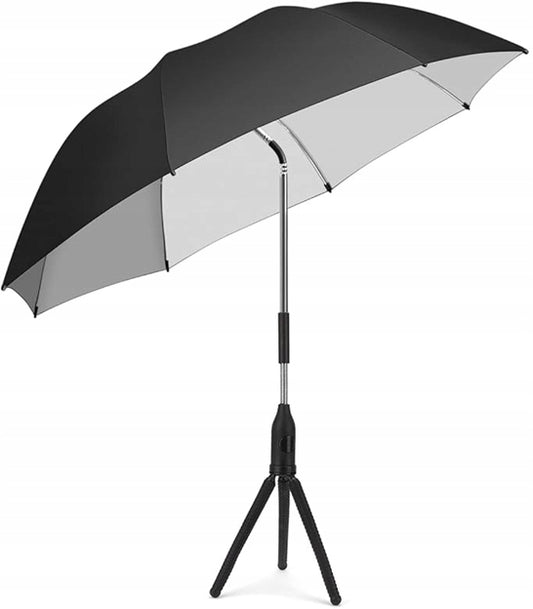 RIOGOO ochranný dáždnik na kočík, priemer 73cm, UV žiarenie 50+, vodoodolný