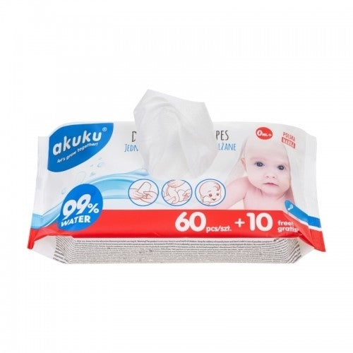 AKUKU Μωρομάντηλα Νερού 70 τεμ.