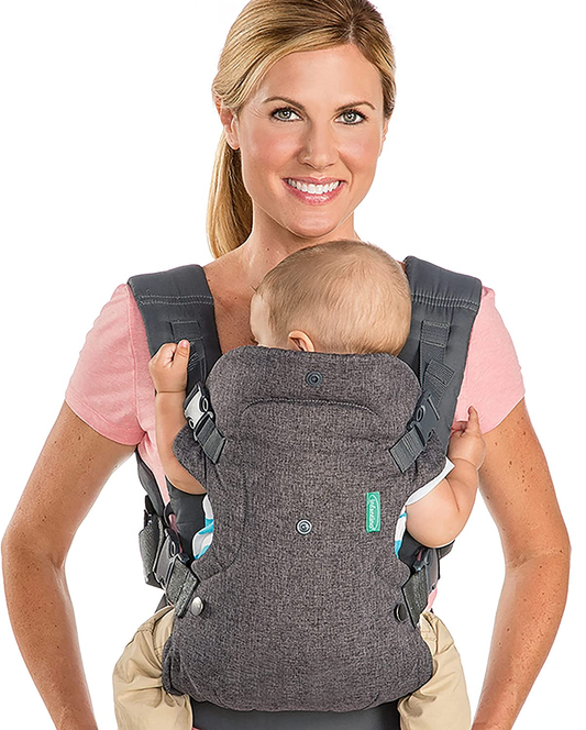 INFANTINO Portabebés ergonómico Flip 4en1 3-14,5kg portátil