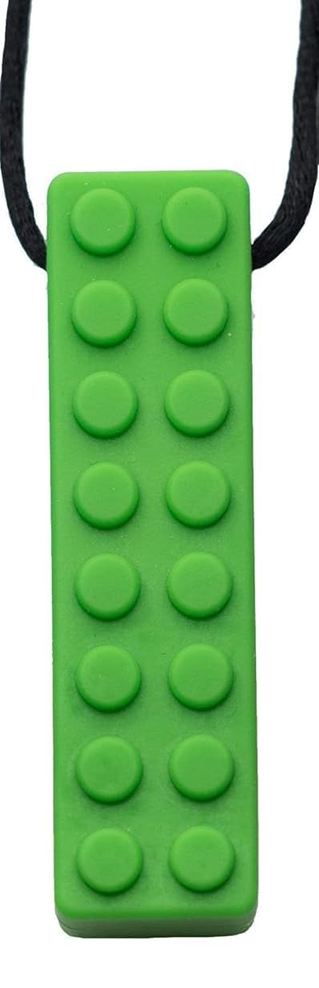 TILCARE Chew Chew Καταπραϋντική Οδοντοφυΐα Κολιέ 1,8 x 6,4 cm ΠΡΑΣΙΝΟ