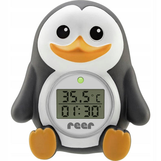 REER MyHappyPingu 2σε1 ψηφιακό θερμόμετρο μπάνιου και δωματίου