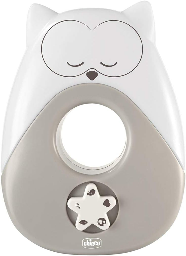 CHICCO Sweet Lights Φωτάκι Νυκτός με Μελωδίες και Ήχους ΚΟΥΚΟΥΒΑΓΙΑ 13,5 x 18 cm
