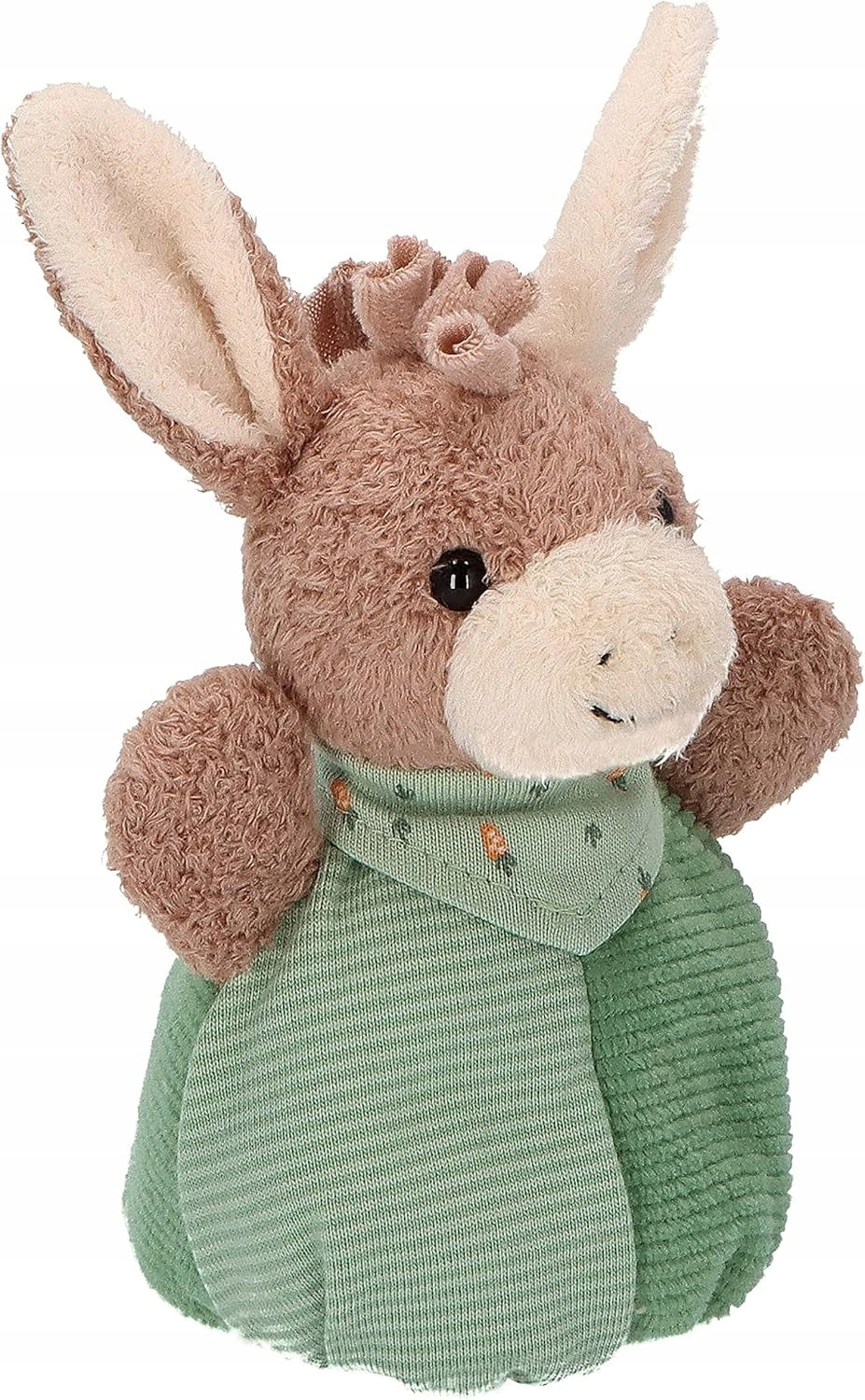 STERNTALER Măgărușul Emmilius jucărie de pluș cu hârtie foșnitoare, 15 cm „N