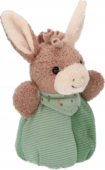 STERNTALER Măgărușul Emmilius jucărie de pluș cu hârtie foșnitoare, 15 cm „N
