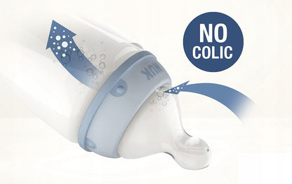 NUK First Choice+ Night σετ 3 μπουκαλιών που φωσφορίζουν 300 ml 6-18 μ θηλή M