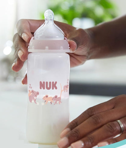 NUK First Choice zestaw 3x butelka 300 ml smoczek M 3 m+ KOALA