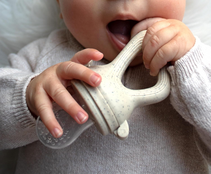 BABYLEDO ταΐστρα πιπίλα για φρούτα για μωρά 4 μηνών+