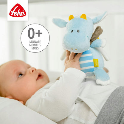 FEHN Malý hrad závesný drak 17 cm s hracím strojčekom