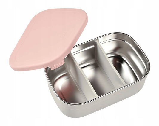 BEABA śniadaniówka lunchbox STAL nierdzewna 760ml z przegrodami – zdjęcie produktu 2