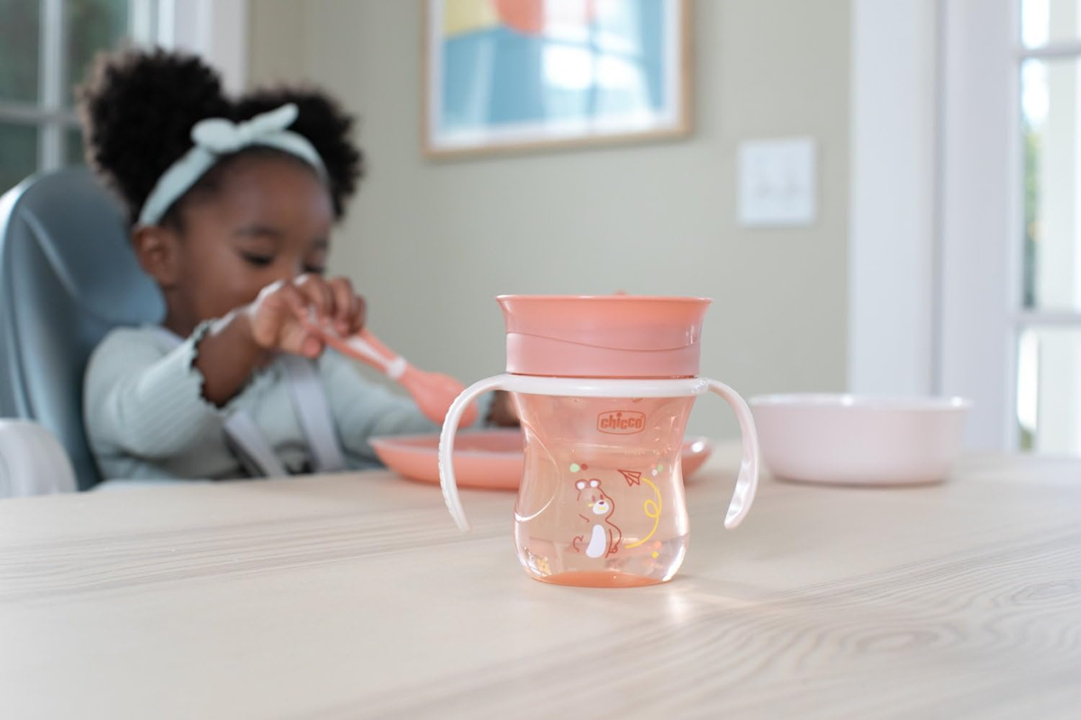 CHICCO Perfect Cup kubek niekapek ustnik 360 stopni 200 ml 12 m+