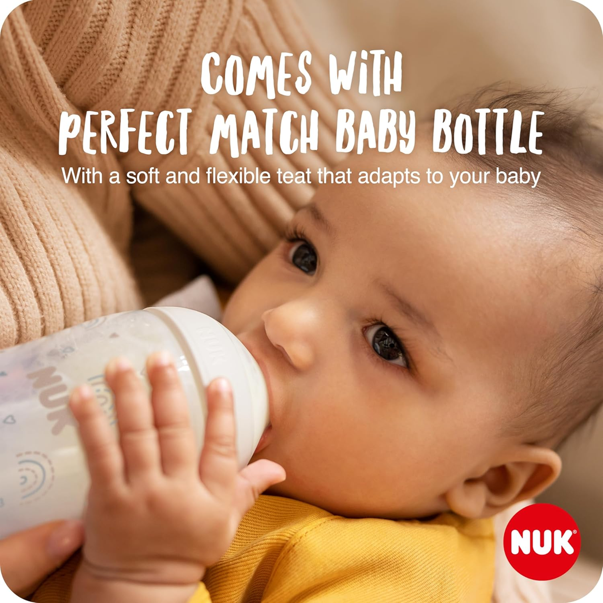 NUK laktator ręczny + butelki Perfect Match 150ml zestaw
