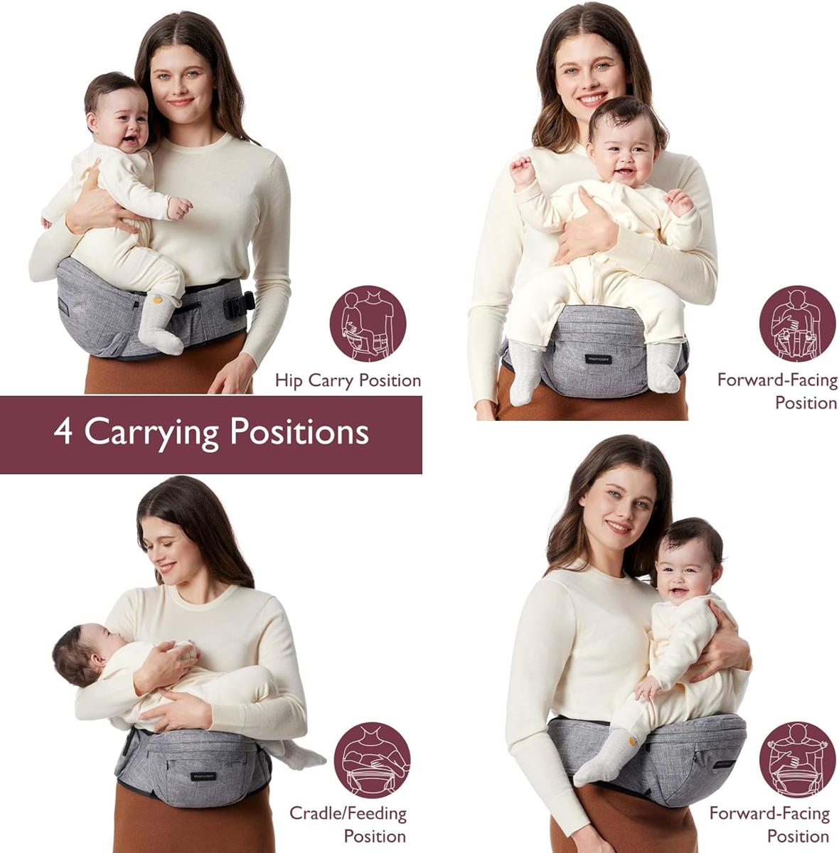 MOMCOZY Μάρσιπος Ισχίου έως 20kg