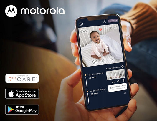 MOTOROLA VM85 Connect elektronická chůvička 5" FHSS