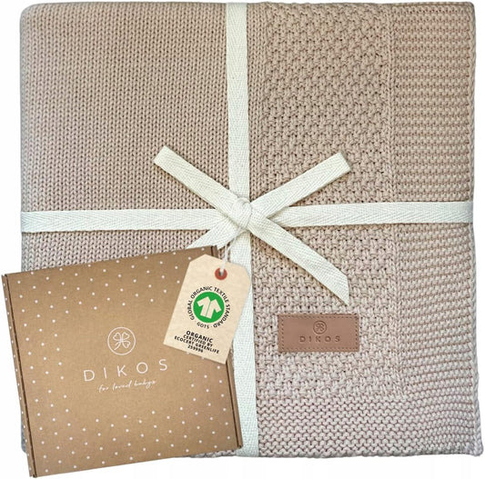 DIKOS κουβέρτα από ΟΡΓΑΝΙΚΟ βαμβάκι 75x100 εκ.