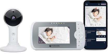 MOTOROLA VM64 Connect ηλεκτρονική βρεφοκουραφή 4,3"