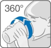 NUK Mini Magic Cup kubek niekapek 360° 160 ml 6 m+