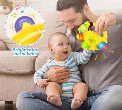 BAOLI διαδραστικό ΤΑΜΠΟΥΡΙΝ μελωδίες ήχοι φώτα 16,5 x 17,5 εκ.