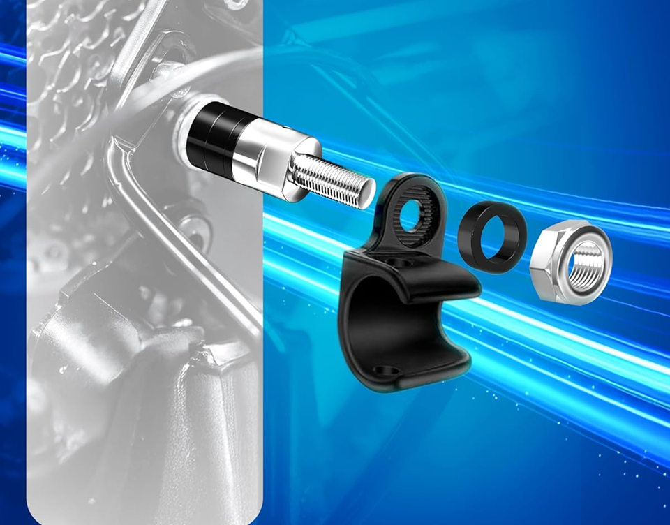 THULE AXLE Διάτρητος άξονας ρυμουλκούμενου ποδηλάτου THULE CROOZER QERIDOO 160-178 mm M12x1.0