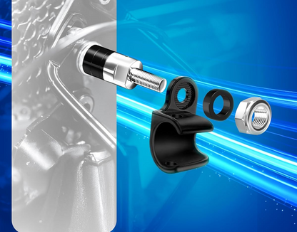 THULE AXLE Διάτρητος άξονας ρυμουλκούμενου ποδηλάτου THULE CROOZER QERIDOO 160-178 mm M12x1.0