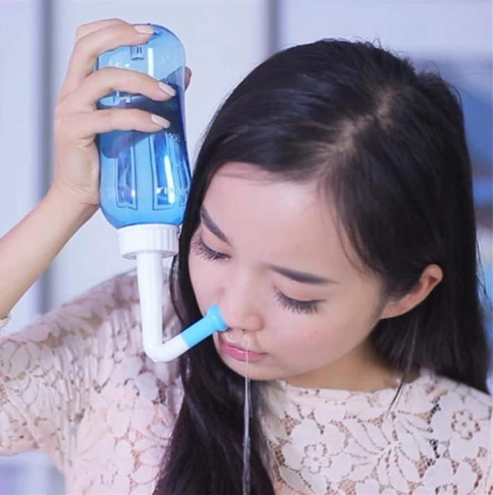 WATERPULSE Nasal 300 irygator do nosa dla dzieci i dorosłych 2 końcówki 300 ml