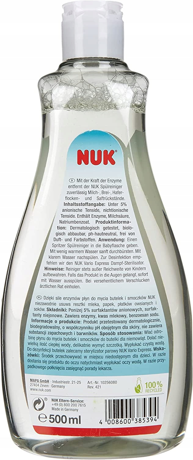 NUK płyn do mycia butelek i smoczków 500ml