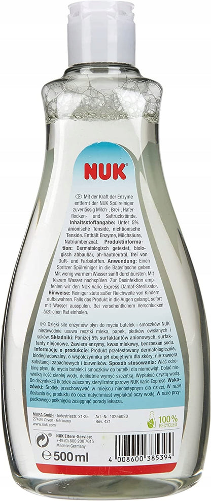 NUK płyn do mycia butelek i smoczków 500ml