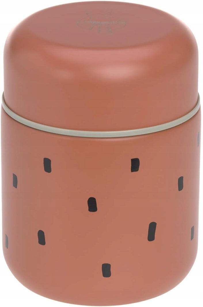 LASSIG Food Jar Happy Prints ΘΕΡΜΟΣ ΦΑΓΗΤΟΥ από ανοξείδωτο ατσάλι 350 ml