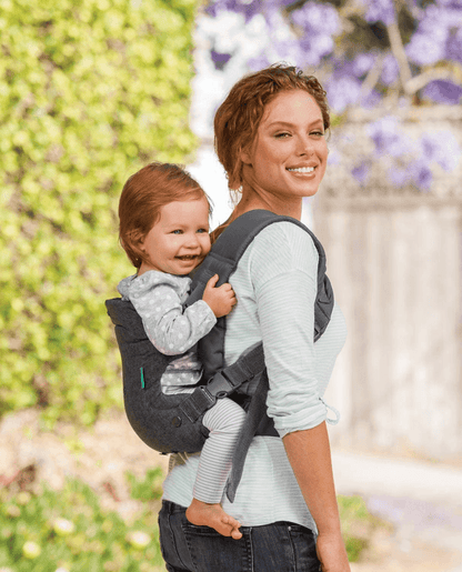 INFANTINO Flip 4w1 nosidełko ergonomiczne 3-14,5kg szare nosidełko dla dziecka z mamą