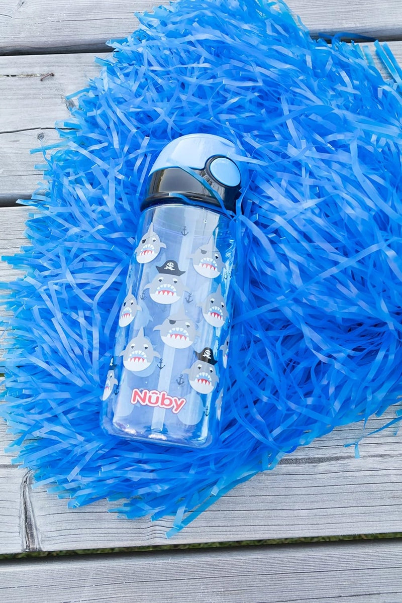 NUBY Αθλητικό ποτήρι Tritan με καλαμάκι 4μ+ 540ml ΚΑΡΧΑΡΙΑΣ