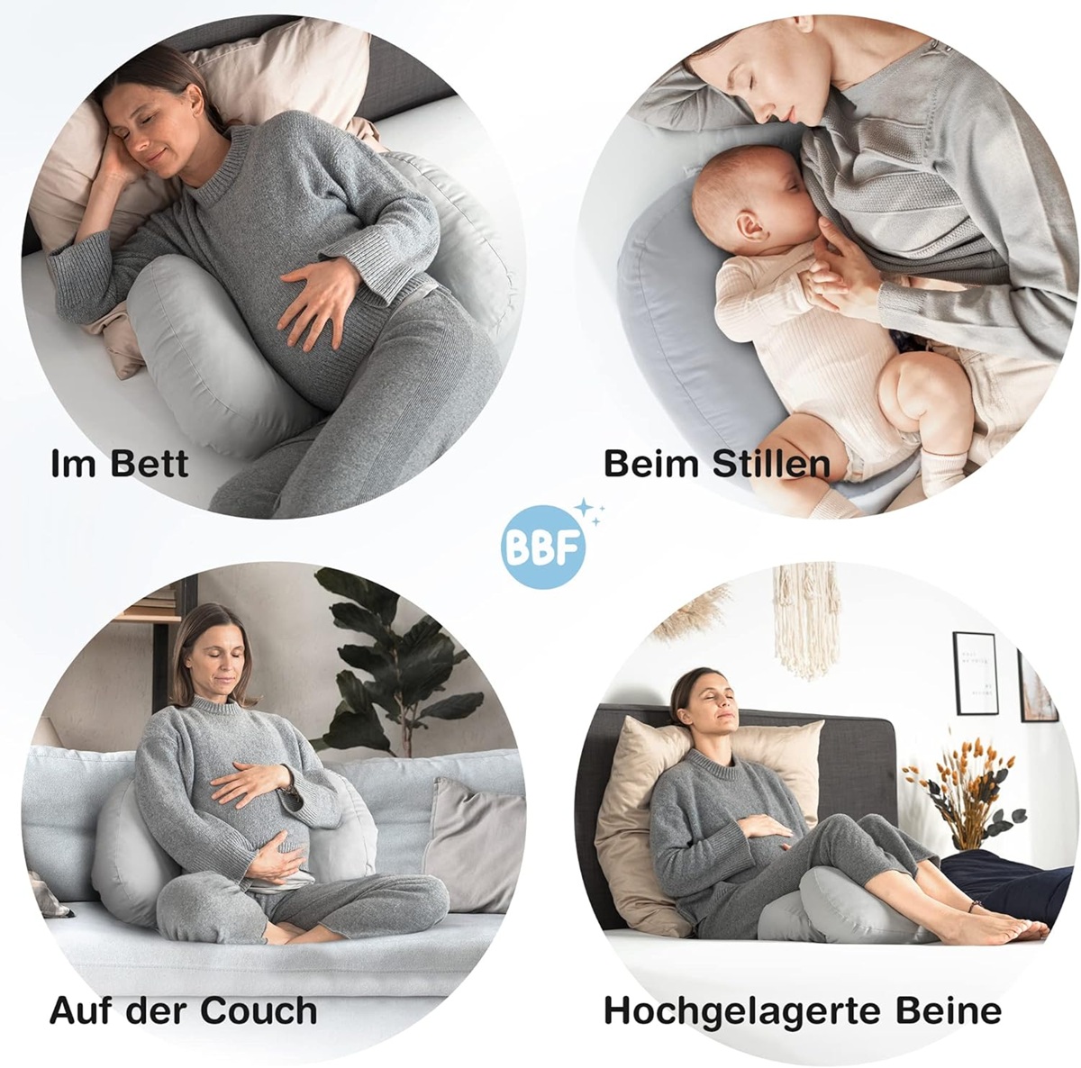 Μαξιλάρι εγκυμοσύνης BABYBEFUN compact