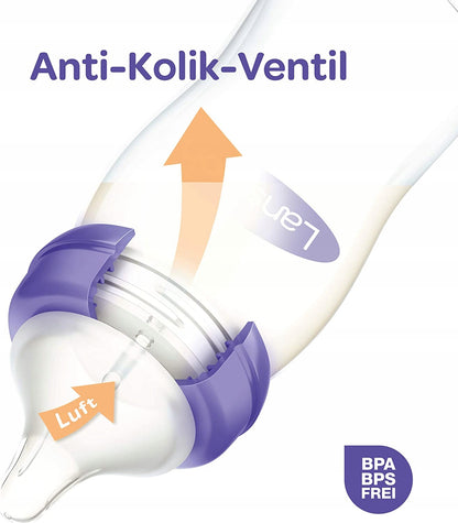 LANSINOH 160 ml bottle x 2 (S nipples)