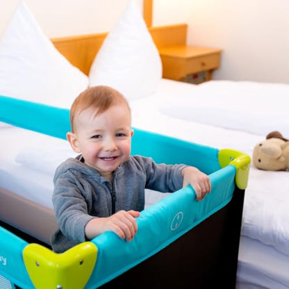 Hauck Dream N Play ταξιδιωτικό κρεβατάκι Waterblue 120x60 cm