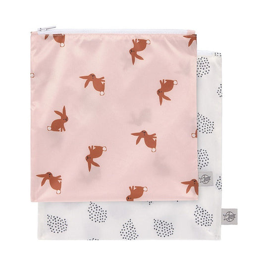 LASSIG Snack Bag sáčky na svačiny x2 17x18cm