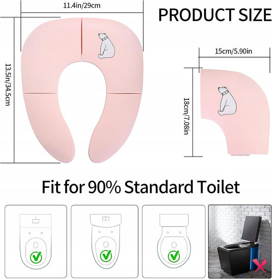 PEJOYE WC-Sitzauflage FALTBAR