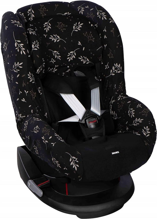 DOOKY SEAT COVER 1 pokrowiec na fotelik UNIWERSALNY, czarny pokrowiec na fotelik grupy 1