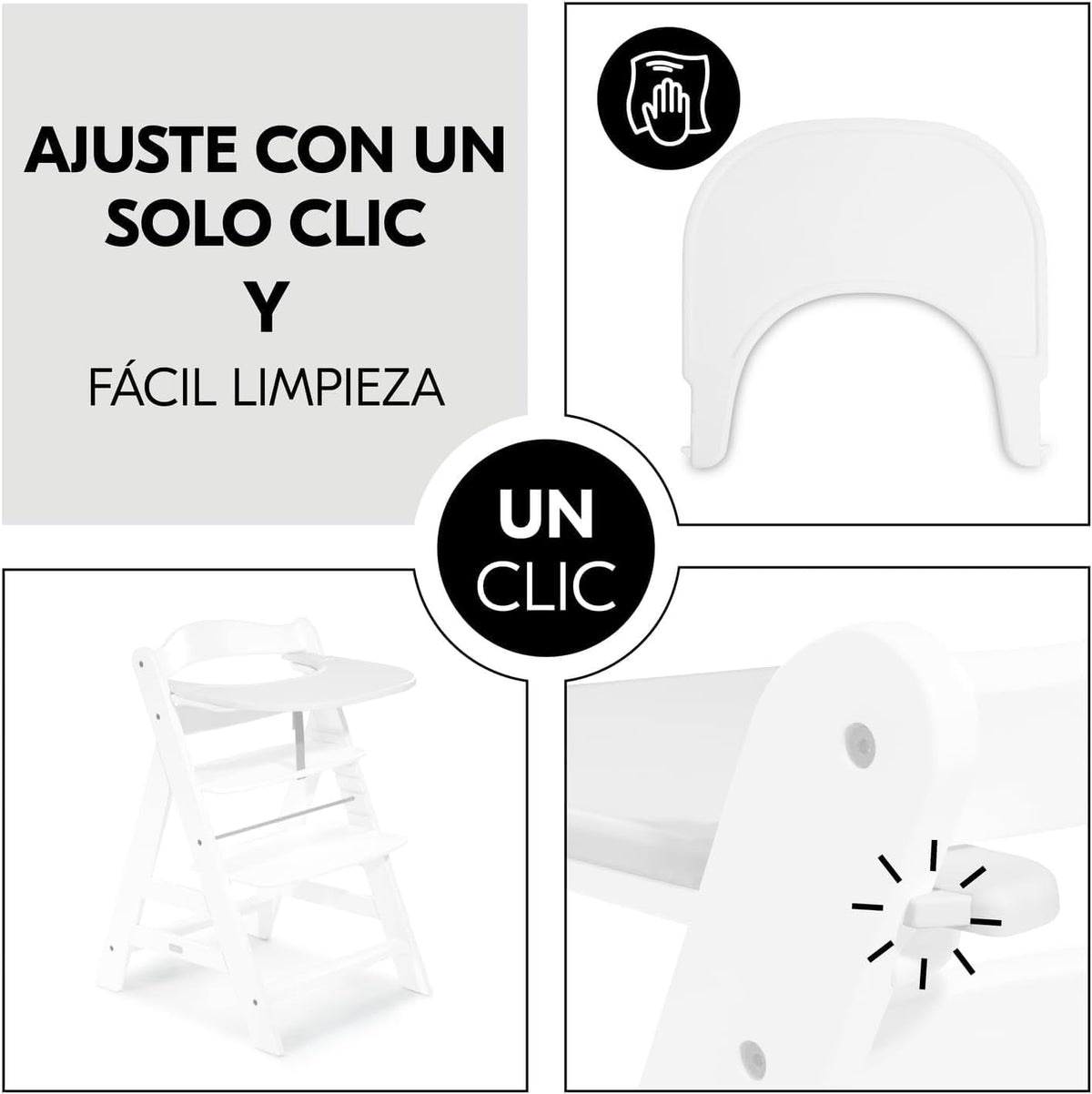 HAUCK Alpha Click Tray δίσκος-ταμπλό για καρέκλες φαγητού Alpha+ Beta+