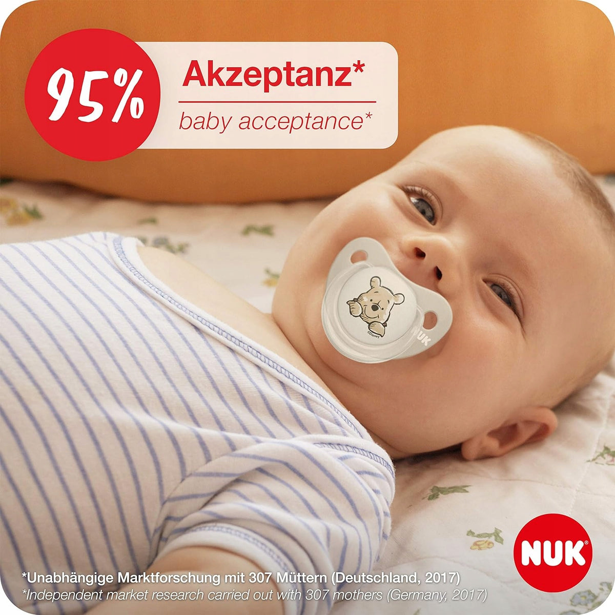 NUK Disney baby πιπίλα x 2 0-6 μηνών
