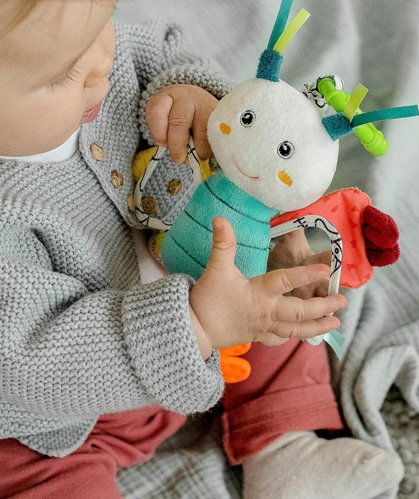 FEHN hanger met vibraties voor kinderwagen, wieg, autostoeltje VLINDER 23 cm