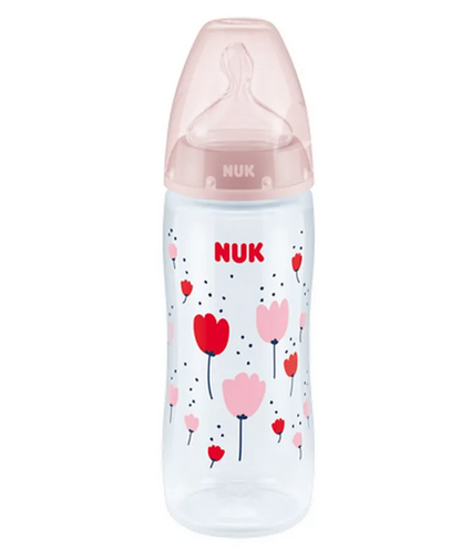 NUK First Choice+ Μπιμπερό 300 ml 6-18 Μήνες Θηλή M