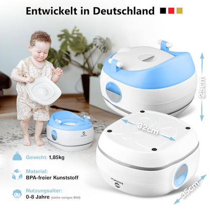 BABYBEFUN 3w1 nocnik nakładka podnóżek