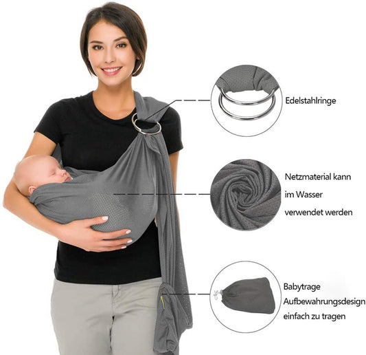 CUBY écharpe à anneaux pour porter bébé