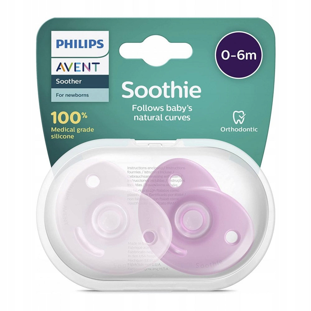 PHILIPS AVENT Soothie πιπίλες x 2 0-6 μηνών