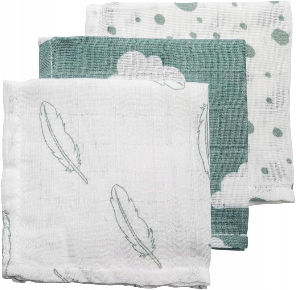 MEYCO BABY scutece din muselină 30 x 30 cm, 3 bucăți
