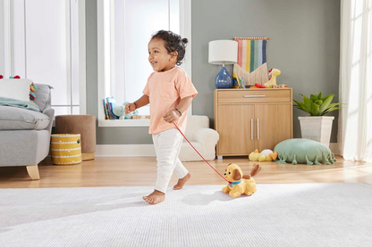 FISHER-PRICE Lil' Snoopy σκυλάκι για τράβηγμα 12 μηνών+