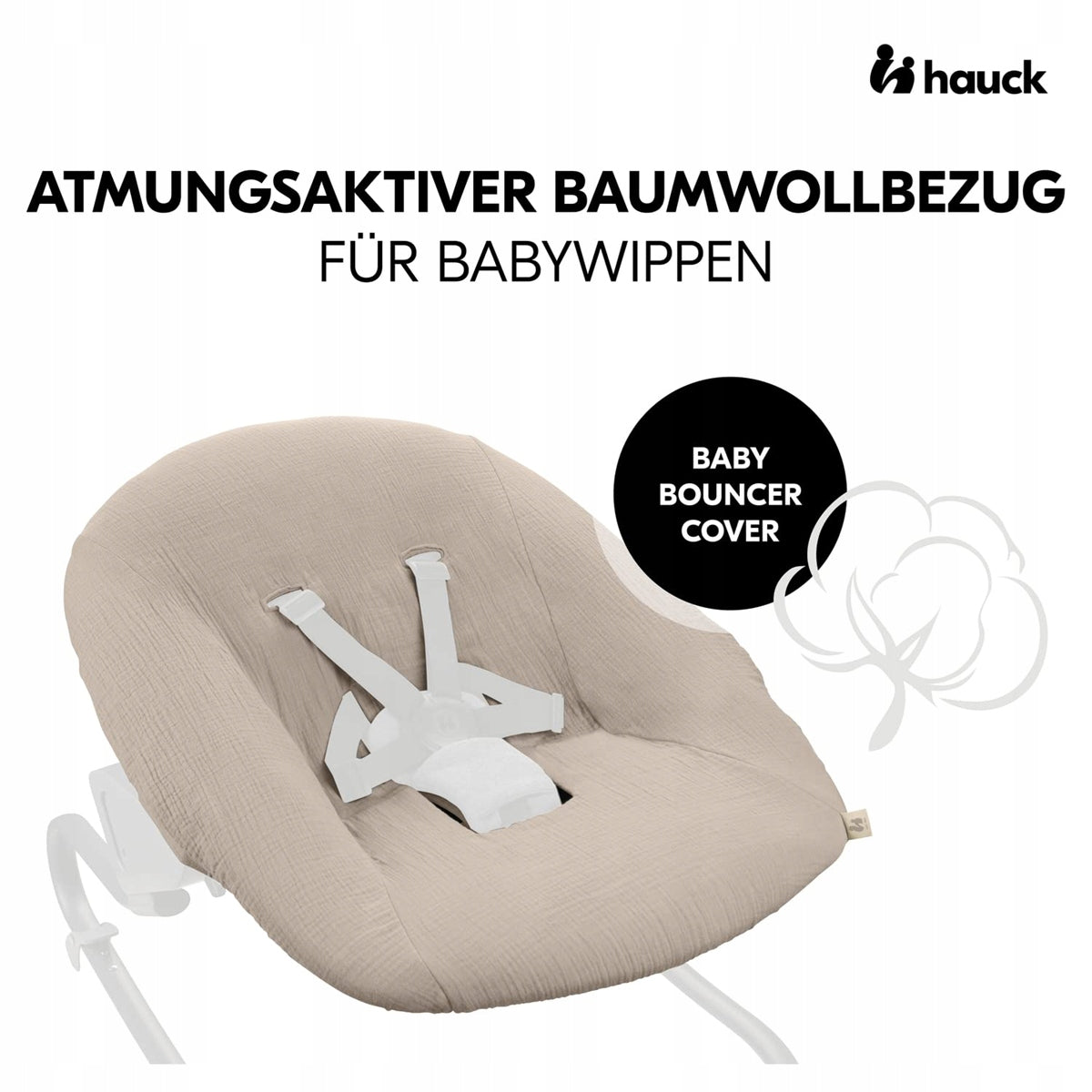 HAUCK poťah na lehátko Alpha Bouncer Premium / Deluxe / 2-in-1